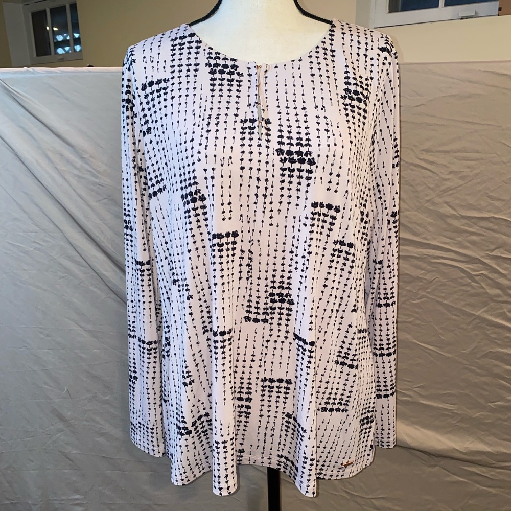 Ivanka Trump Stretchy Long Sleeve Blouse Women’s Size XL